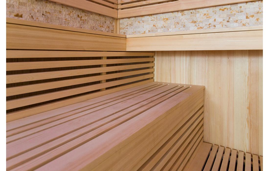 sauna finlandese bolzano panca 1